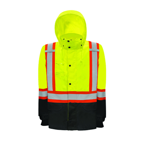 Hi Vis Rain Jacket
