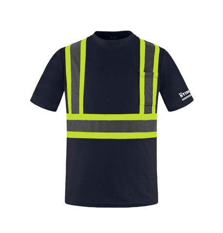 Navy Hi Vis T-Shirt